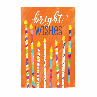 Birthday Party Reversible Suede House Flag | Plow & Hearth