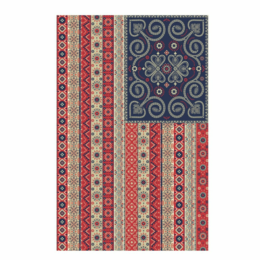 Americana BOHO by JG, Applique House Flags | Plow & Hearth