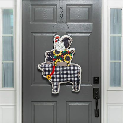 Farm Friends Estate Door Décor | Plow & Hearth