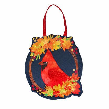 Fall Cardinal Wreath Door Décor | Plow & Hearth