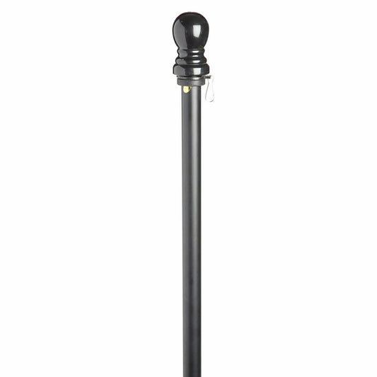 Black Metal House Flag Pole | Plow & Hearth