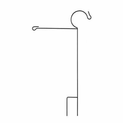Garden Flag Stand with Shepherd’s Hook | Plow & Hearth