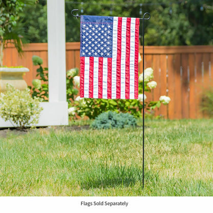 Black Garden Flag Stand | Plow & Hearth