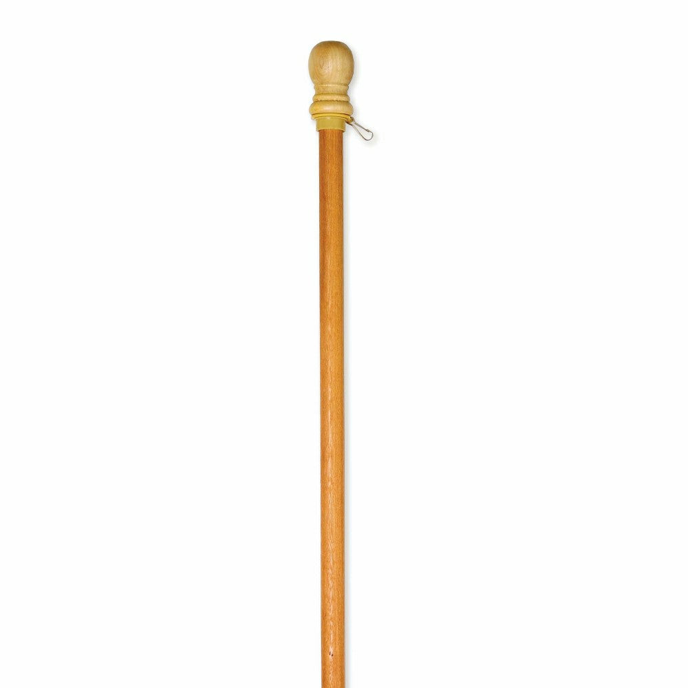 Wood House Flag Pole with Ring | Plow & Hearth