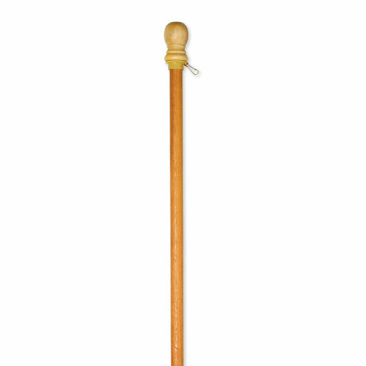 Wood House Flag Pole with Ring | Plow & Hearth
