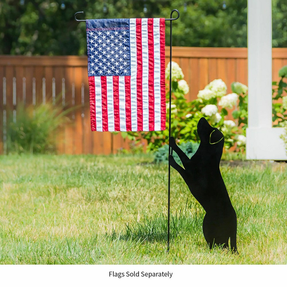 Dog Garden Flag Stand, KD | Plow & Hearth