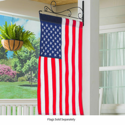 Swirl Wall-Mount House Flag Hanger | Plow & Hearth