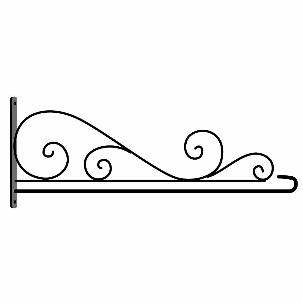 Swirl Wall-Mount House Flag Hanger | Plow & Hearth