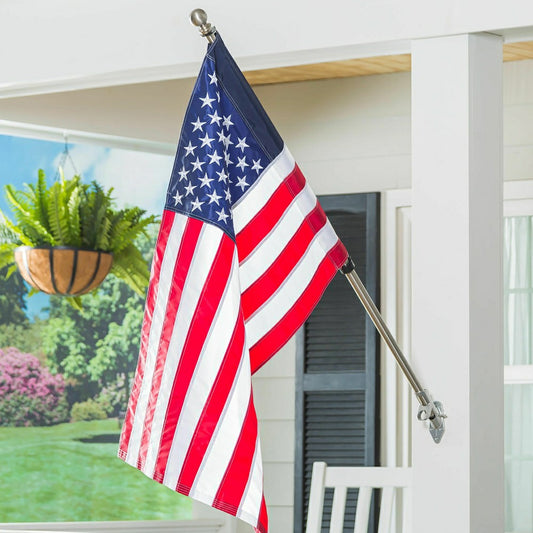 Extendable Metal House Flag Pole | Plow & Hearth