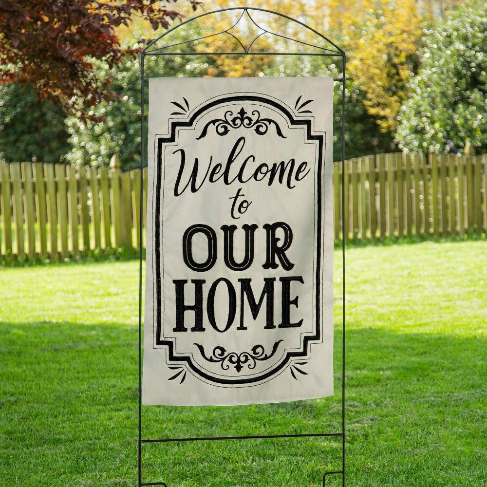 Diamond House Flag Arbor Stand | Plow & Hearth