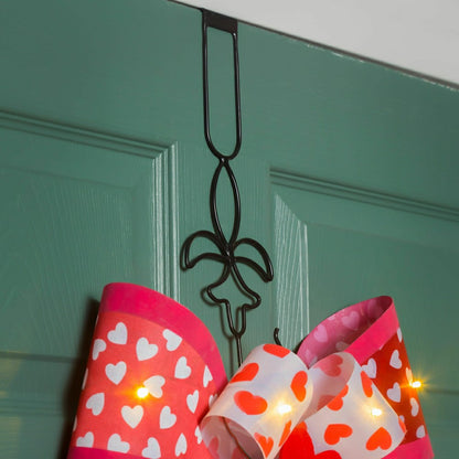Door Tag Fleur de Lis Over-the-Door Hanger | Plow & Hearth