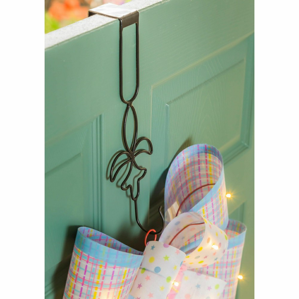 Door Tag Fleur de Lis Over-the-Door Hanger | Plow & Hearth