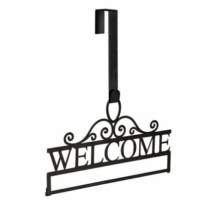 Welcome Garden Flag Over the Door Hanger | Plow & Hearth