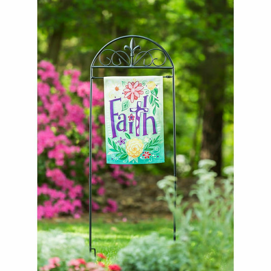 Fleur de Lis Garden Flag Arbor Stand | Plow & Hearth
