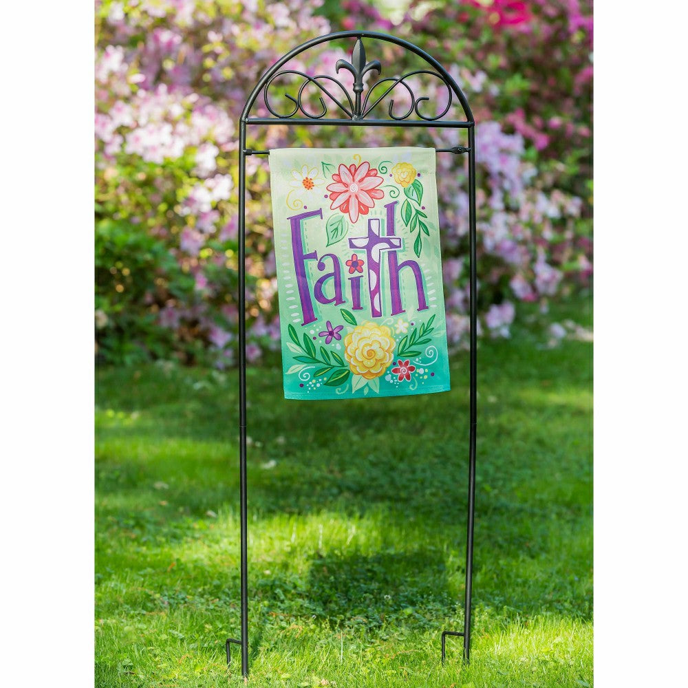 Fleur de Lis Garden Flag Arbor Stand | Plow & Hearth
