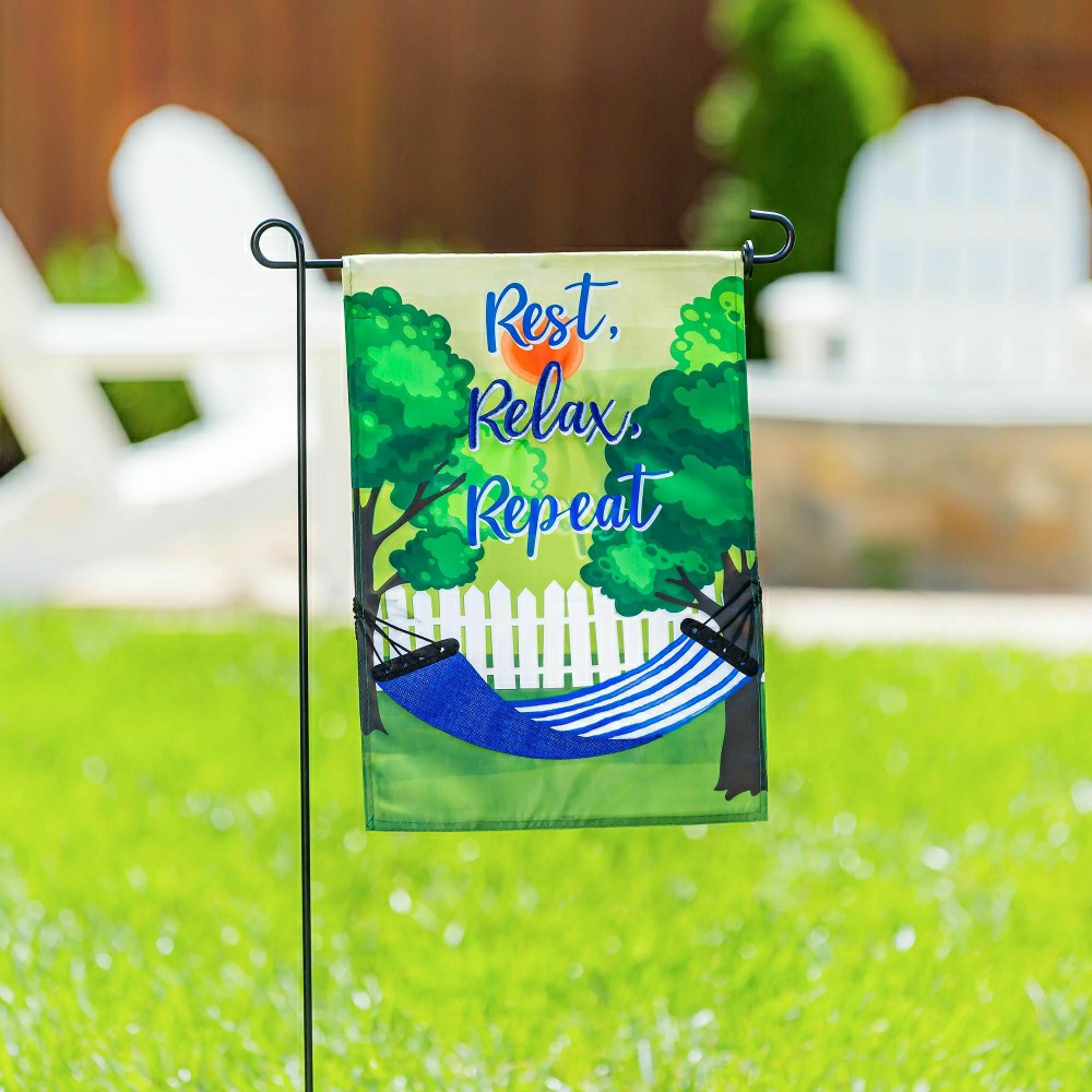 Metal Garden Flag Stand, 3 piece | Plow & Hearth