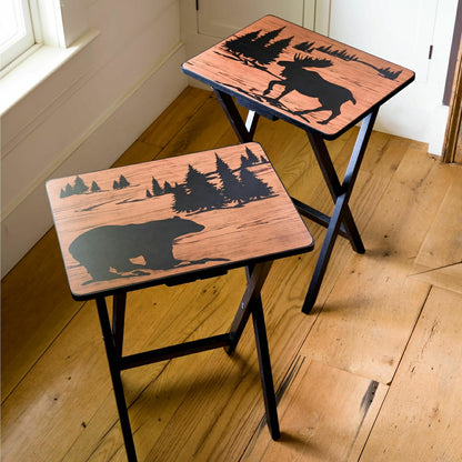 Wilderness TV Trays, Set of 2 | Plow & Hearth