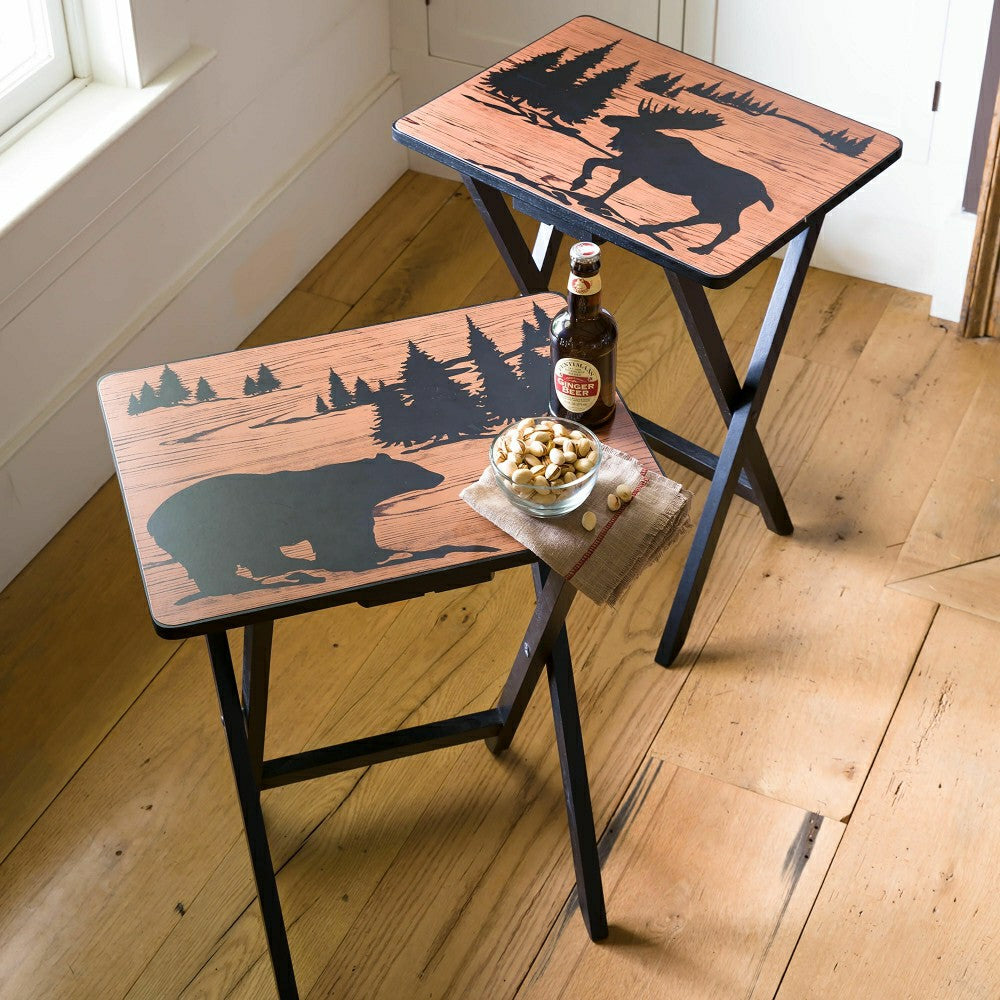 Wilderness TV Trays, Set of 2 | Plow & Hearth