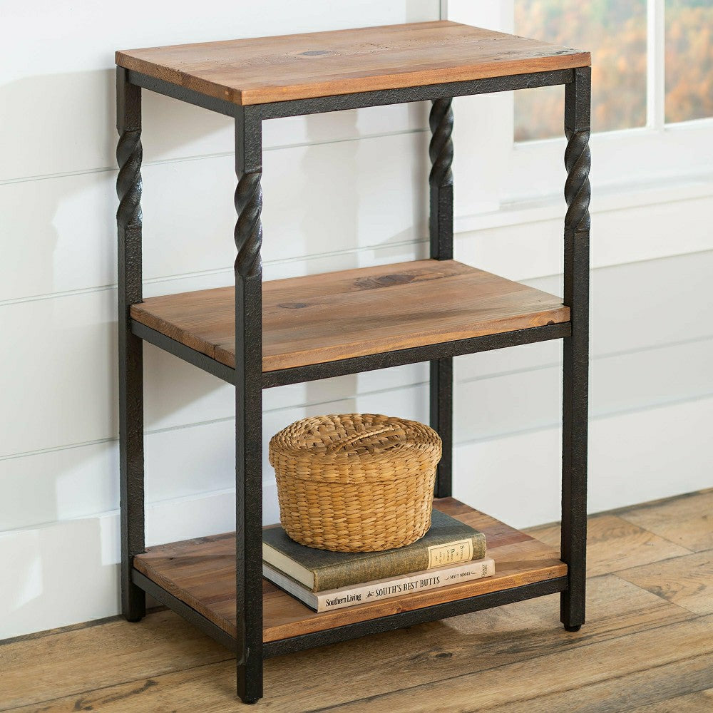 Deep Creek End Table with Shelves | Plow & Hearth