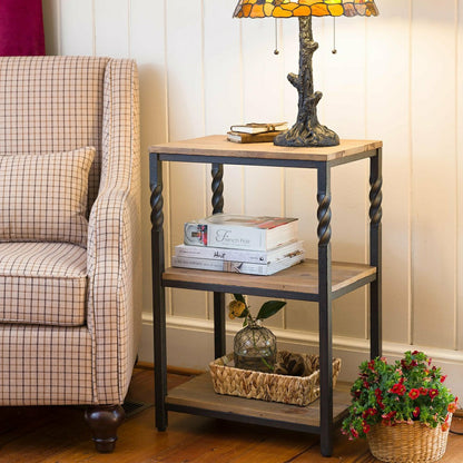 Deep Creek End Table with Shelves | Plow & Hearth