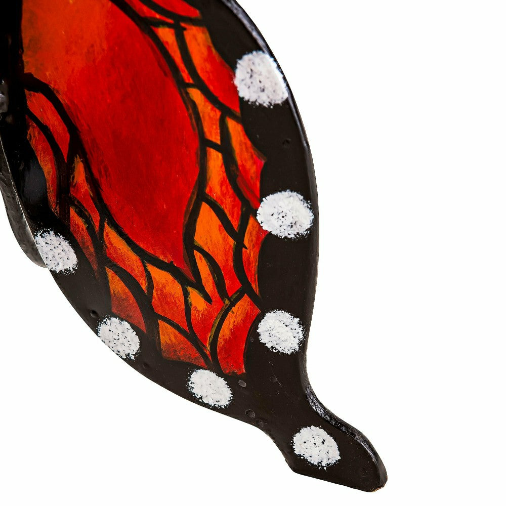 Handcrafted Metal Monarch Butterfly Side Table | Plow & Hearth