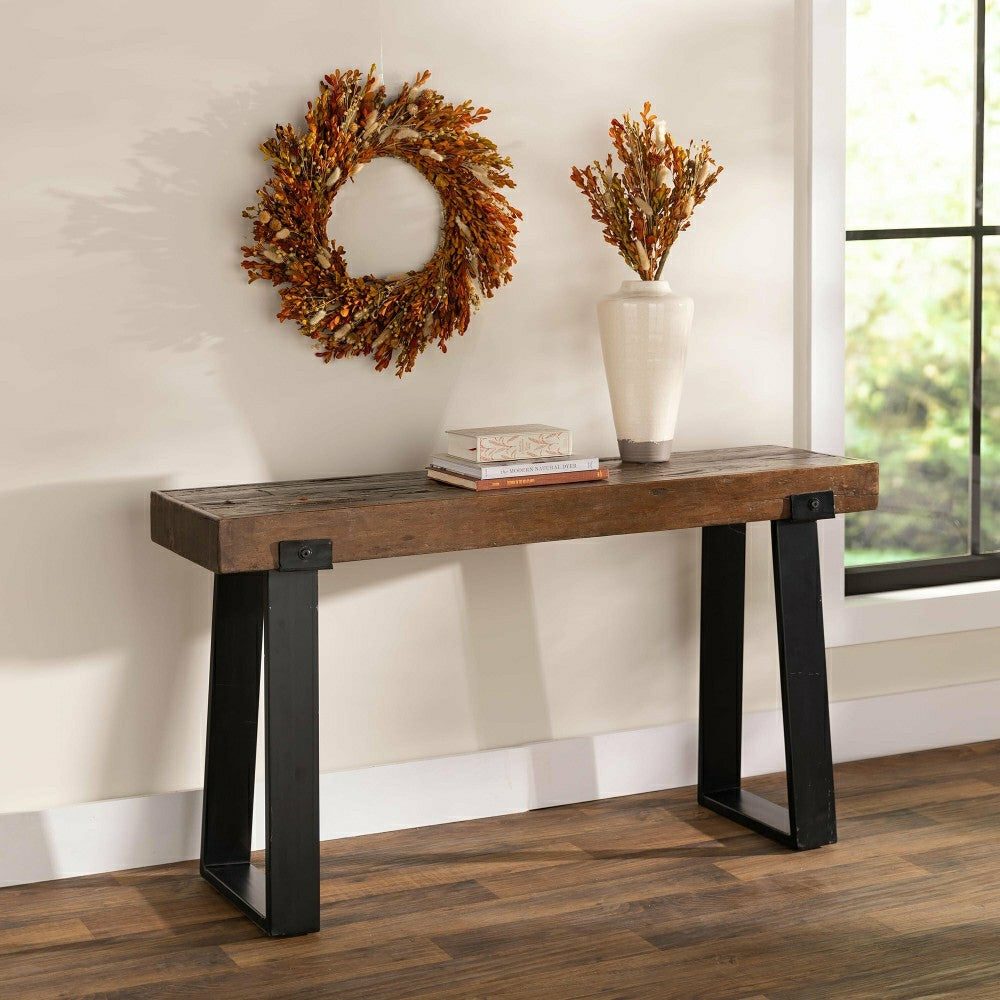 Richland Indoor/Outdoor Reclaimed Wood Console Table | Plow & Hearth