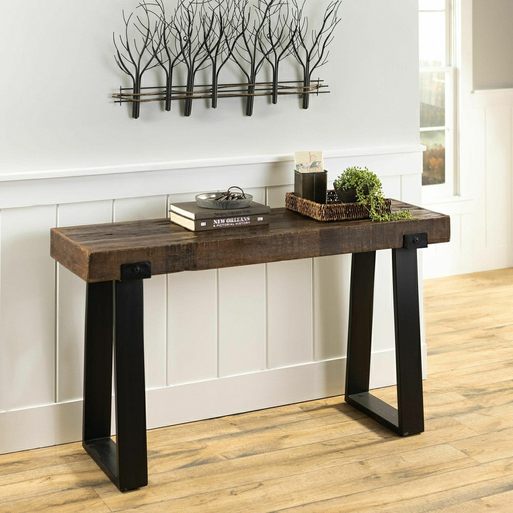 Richland Indoor/Outdoor Reclaimed Wood Console Table | Plow & Hearth