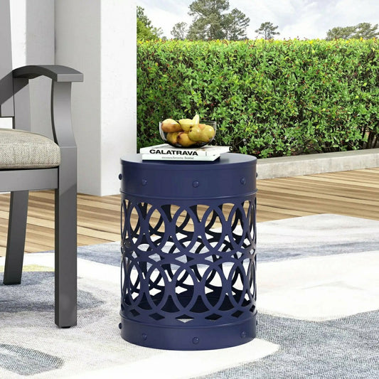 Riviera Outdoor Metal Large End Table | Plow & Hearth