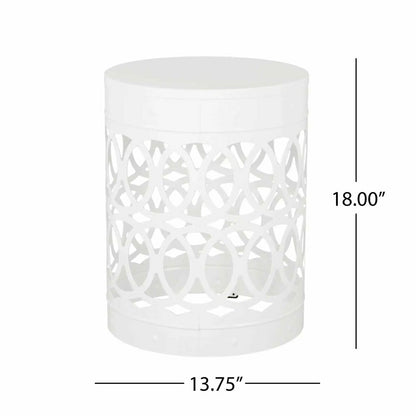 Riviera Outdoor Metal Large End Table | Plow & Hearth