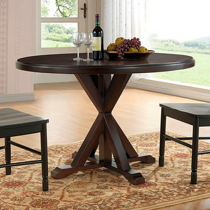 48" Round Trestle Dining Table | Plow & Hearth