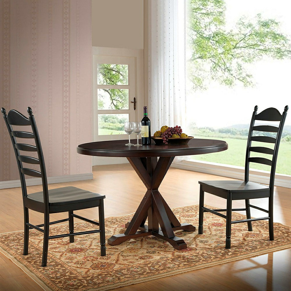 48" Round Trestle Dining Table | Plow & Hearth