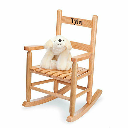 Childs Oak Ladderback Rocker | Plow & Hearth