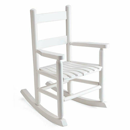 Child's Oak Ladderback Rocker | Plow & Hearth