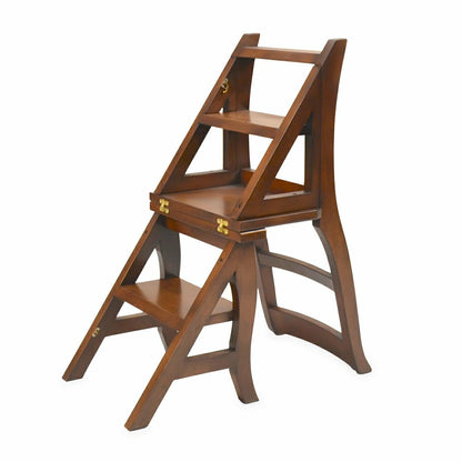 Reproduction Parawood Ben Franklin Convertible Ladder Chair | Plow & Hearth