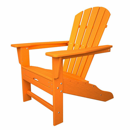 POLYWOOD Adirondack Chair with Ottoman | Plow & Hearth