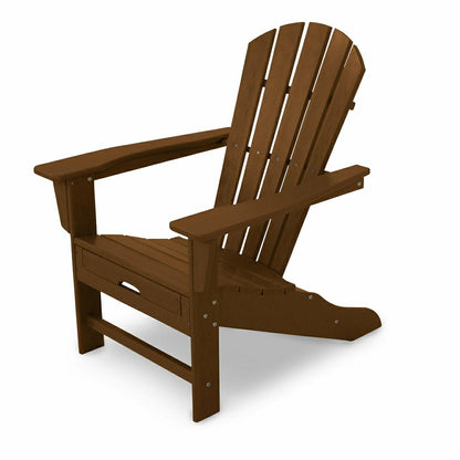 POLYWOOD Adirondack Chair with Ottoman | Plow & Hearth