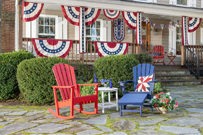 POLYWOOD Adirondack Chair with Ottoman | Plow & Hearth