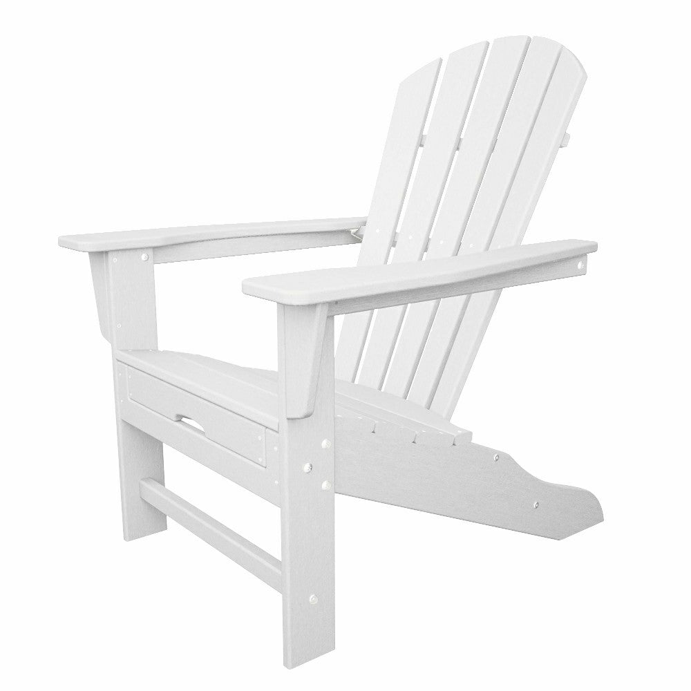 POLYWOOD Adirondack Chair with Ottoman | Plow & Hearth