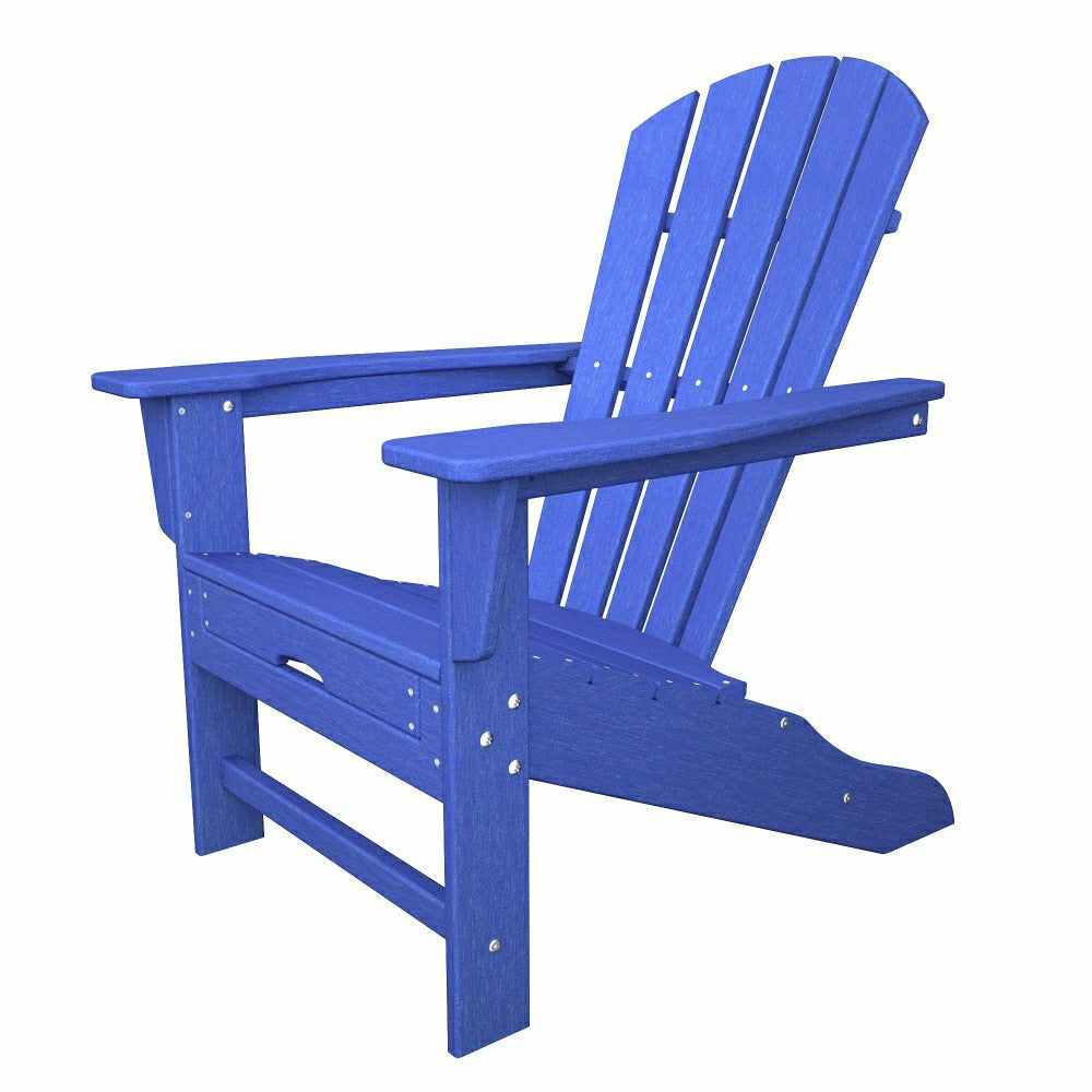 POLYWOOD Adirondack Chair with Ottoman | Plow & Hearth