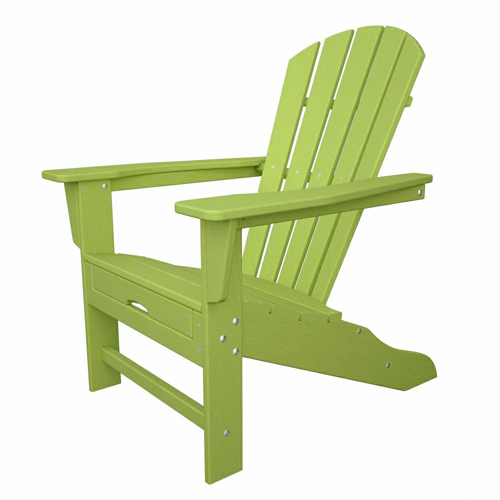 POLYWOOD Adirondack Chair with Ottoman | Plow & Hearth