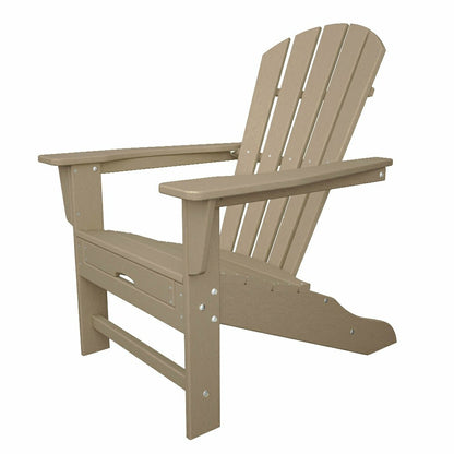 POLYWOOD Adirondack Chair with Ottoman | Plow & Hearth