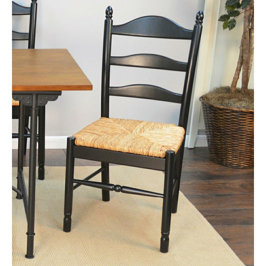 Farmhouse Hardwood Ladder Back Chair | Plow & Hearth