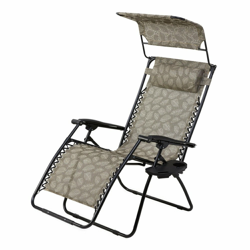 Zero Gravity Chair With Awning | Plow & Hearth