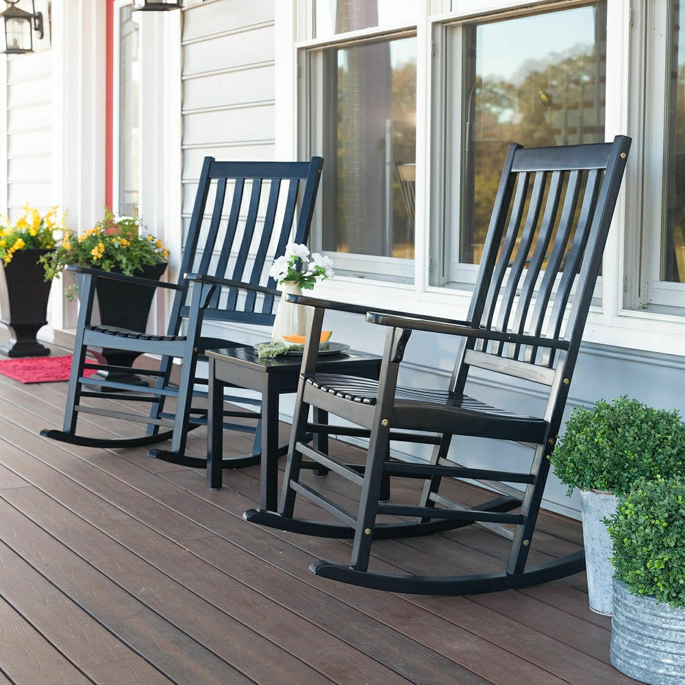 Slatted Wood Rocker | Plow & Hearth