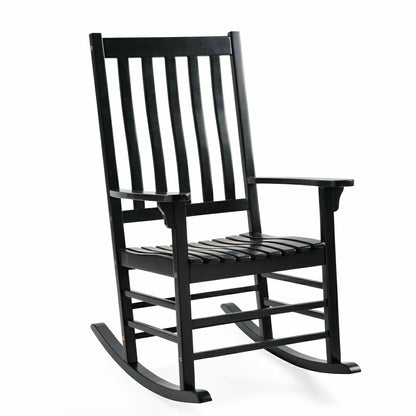 Slatted Wood Rocker | Plow & Hearth