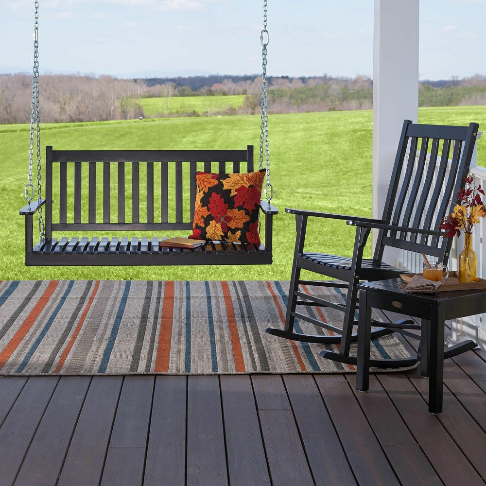 Slatted Wood Rocker | Plow & Hearth