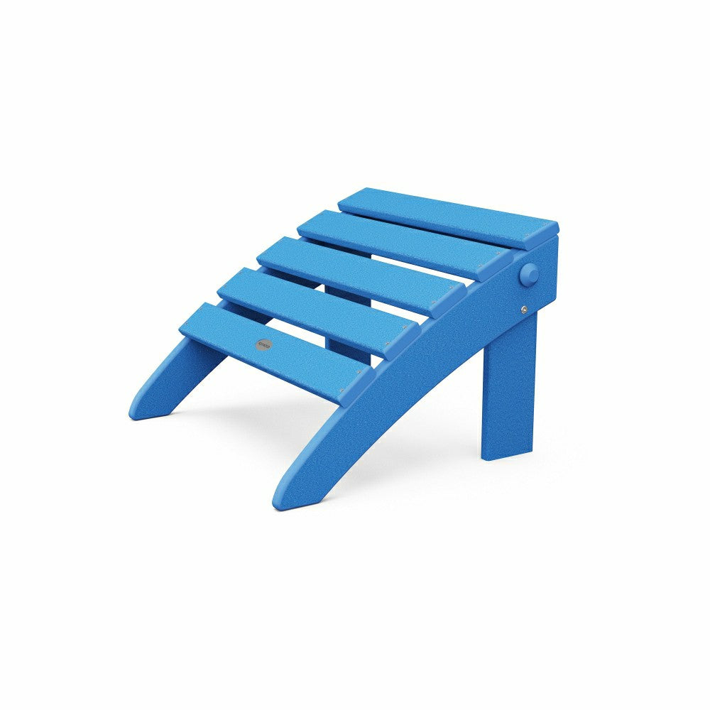 POLYWOOD® Classic Adirondack Folding Ottoman | Plow & Hearth