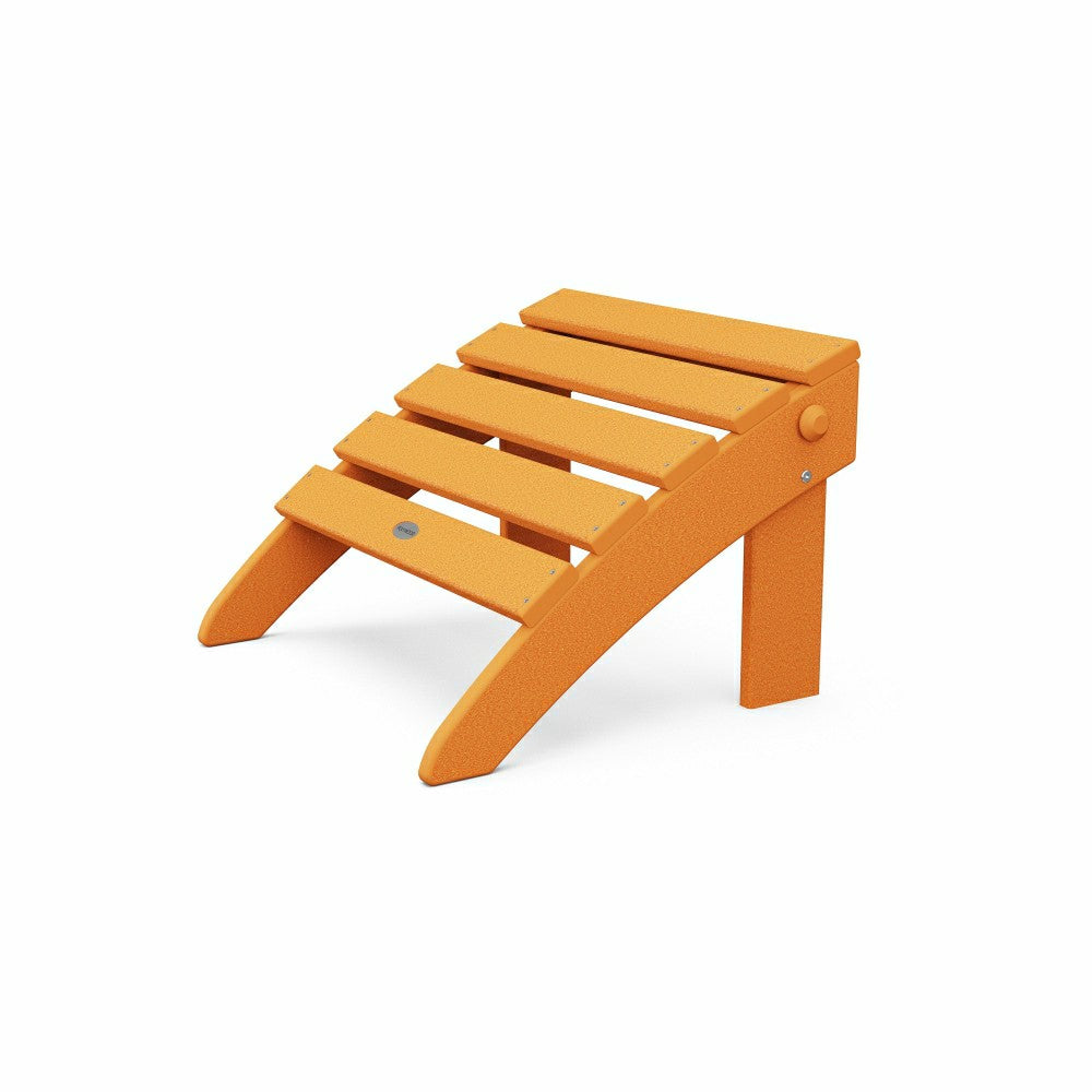 POLYWOOD® Classic Adirondack Folding Ottoman | Plow & Hearth