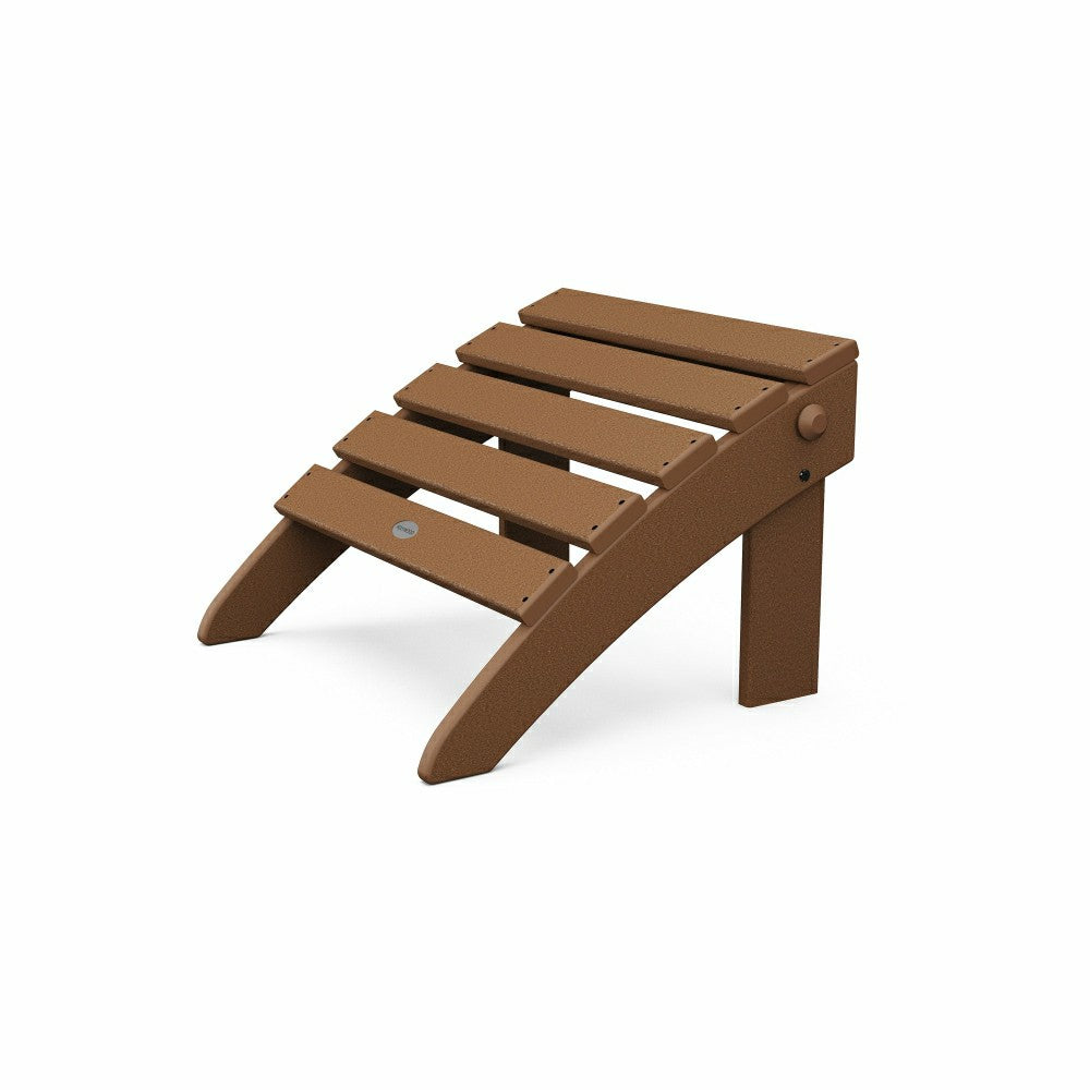 POLYWOOD® Classic Adirondack Folding Ottoman | Plow & Hearth
