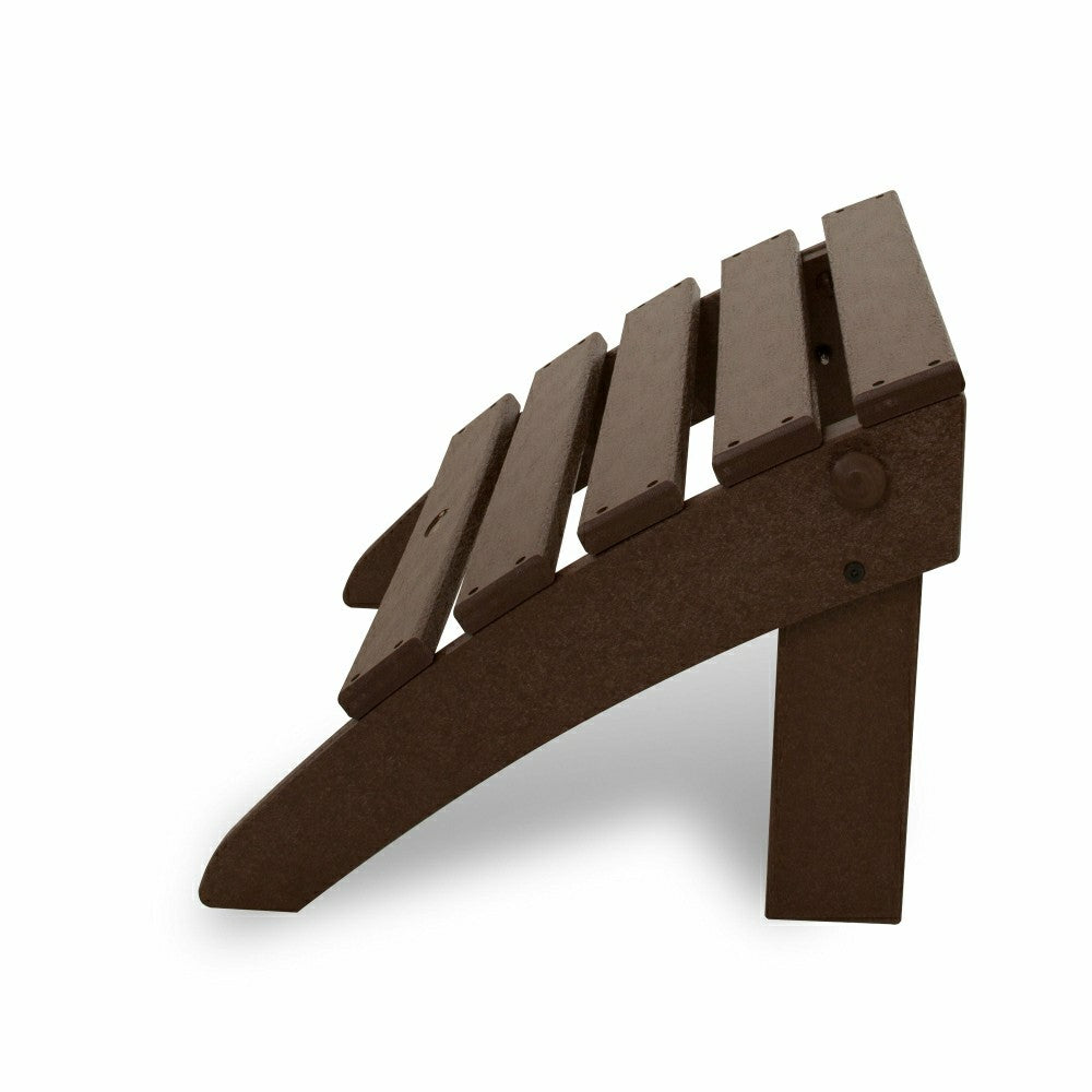 POLYWOOD® Classic Adirondack Folding Ottoman | Plow & Hearth